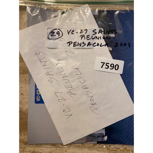 Vintage VC-27 Saints Reunion Photos Pensacola 2001 Group Gathering Nostalgic Eve - Picture 7 of 7